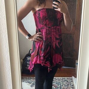 Cache Strapless Top
